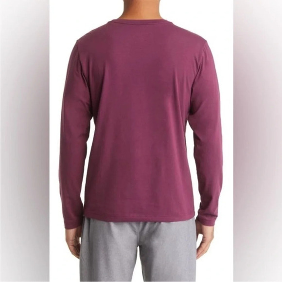 Rhone Element Long Sleeve T-Shirt Shirt (size XL) Red - Picture 2 of 7